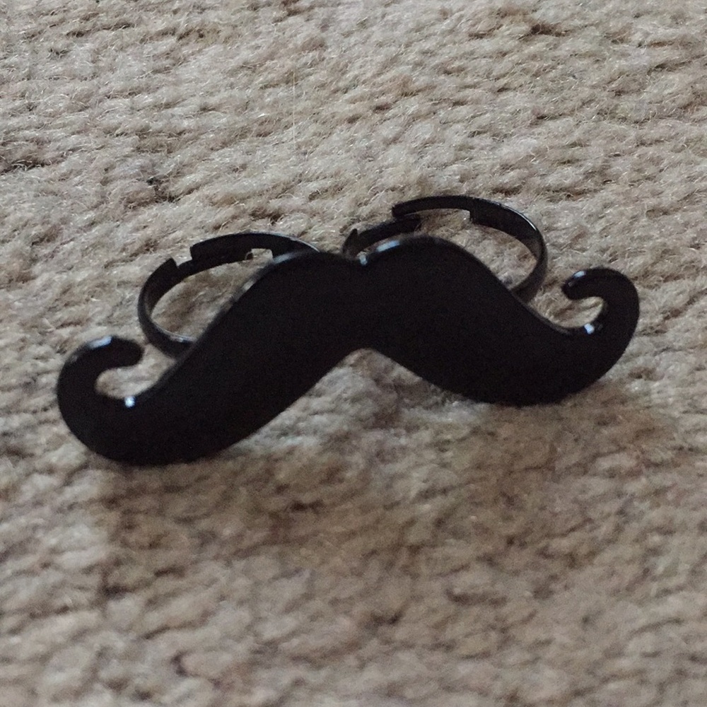 Mustache ring!